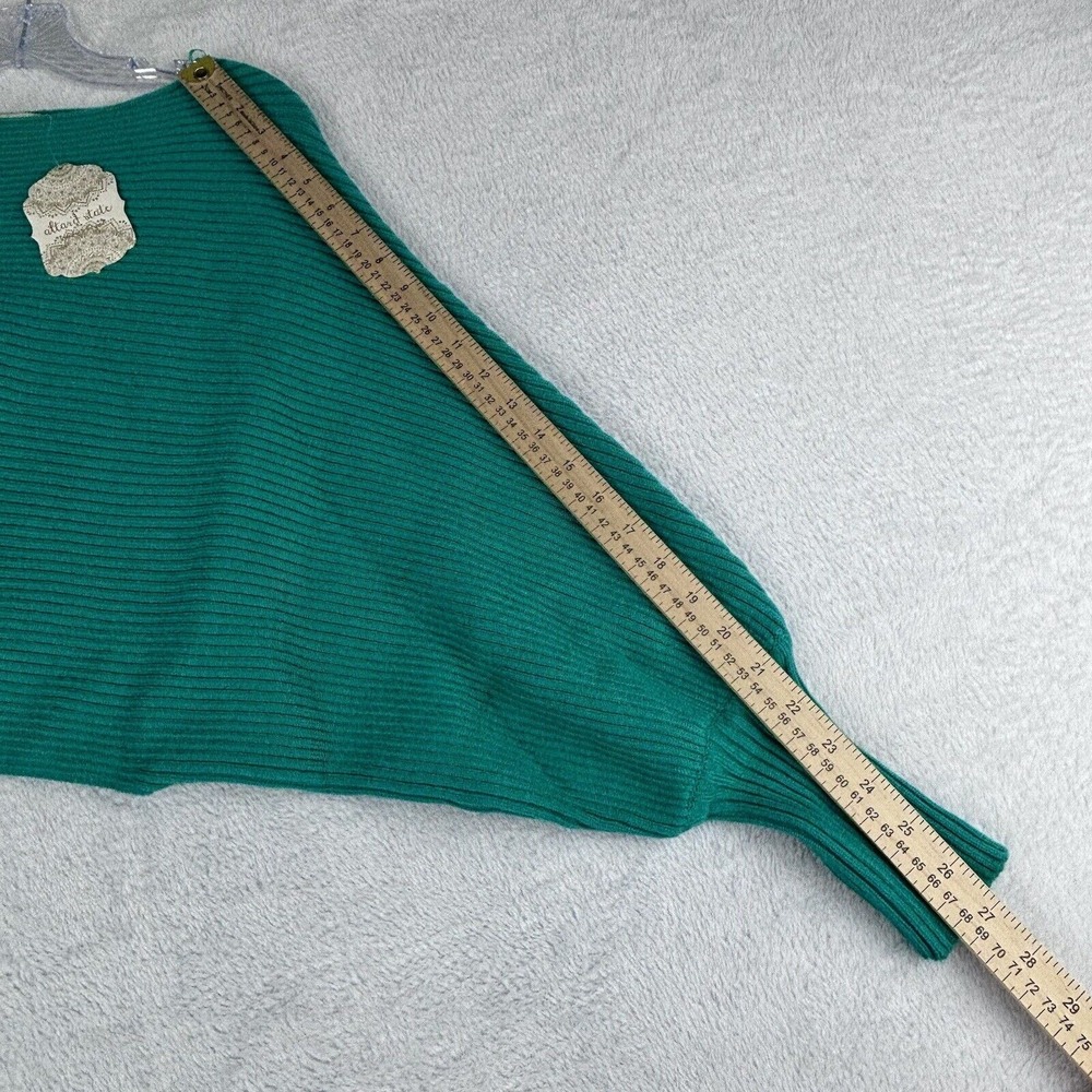 NWT Altar'd State Kelly Green Boat Neck Knit Cropped Sweater Size XS‎ - Picture 6 of 12